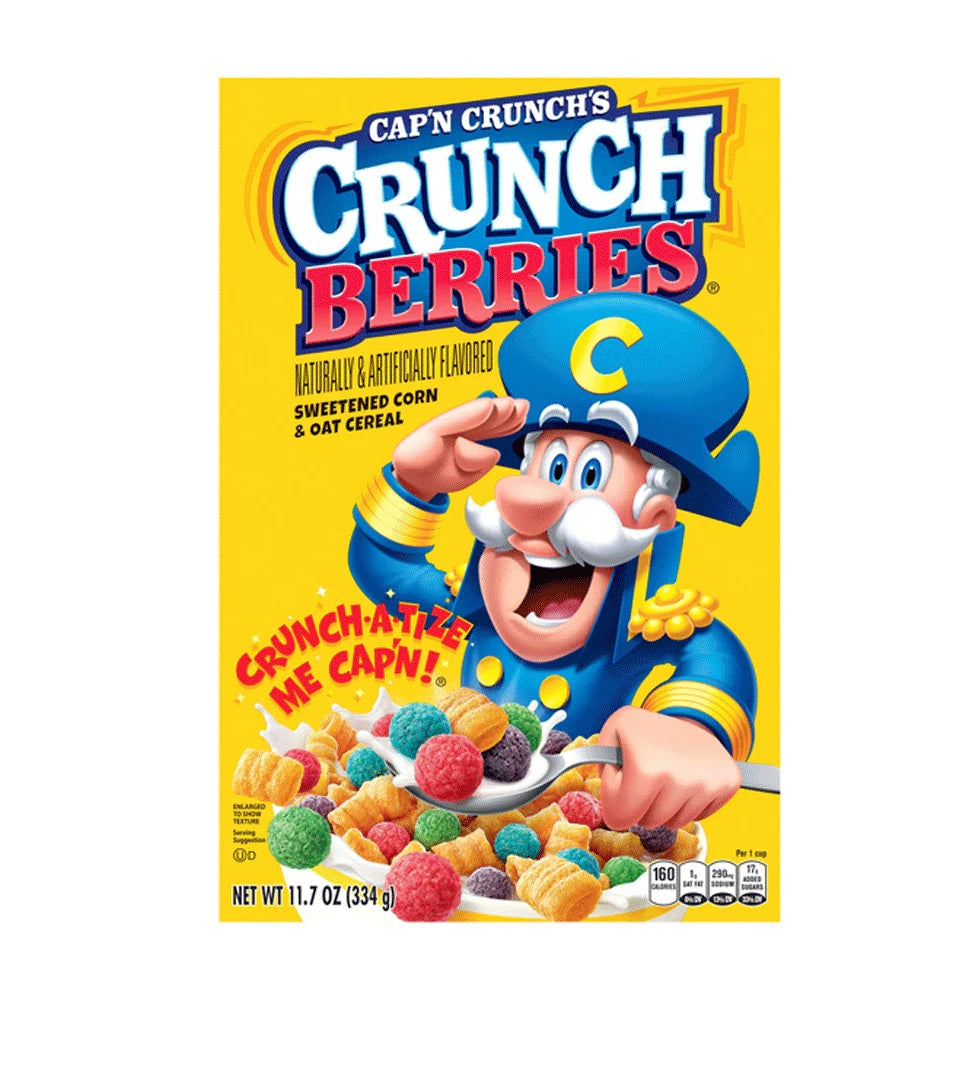 Cap'n Crunch's Crunch Berries Cereal 334g