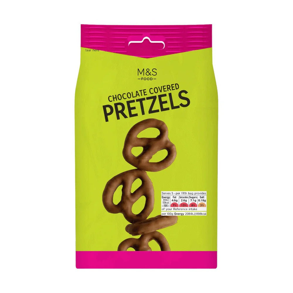 M&S Chocolate Pretzels 95gm