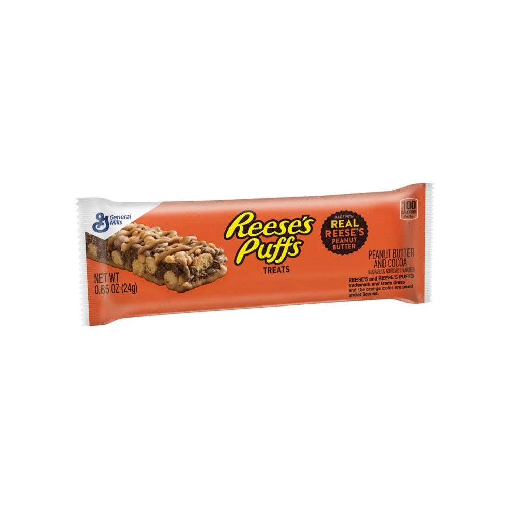 Reeses Puff Peanut Butter & Cocoa Cereal Bar 24gm
