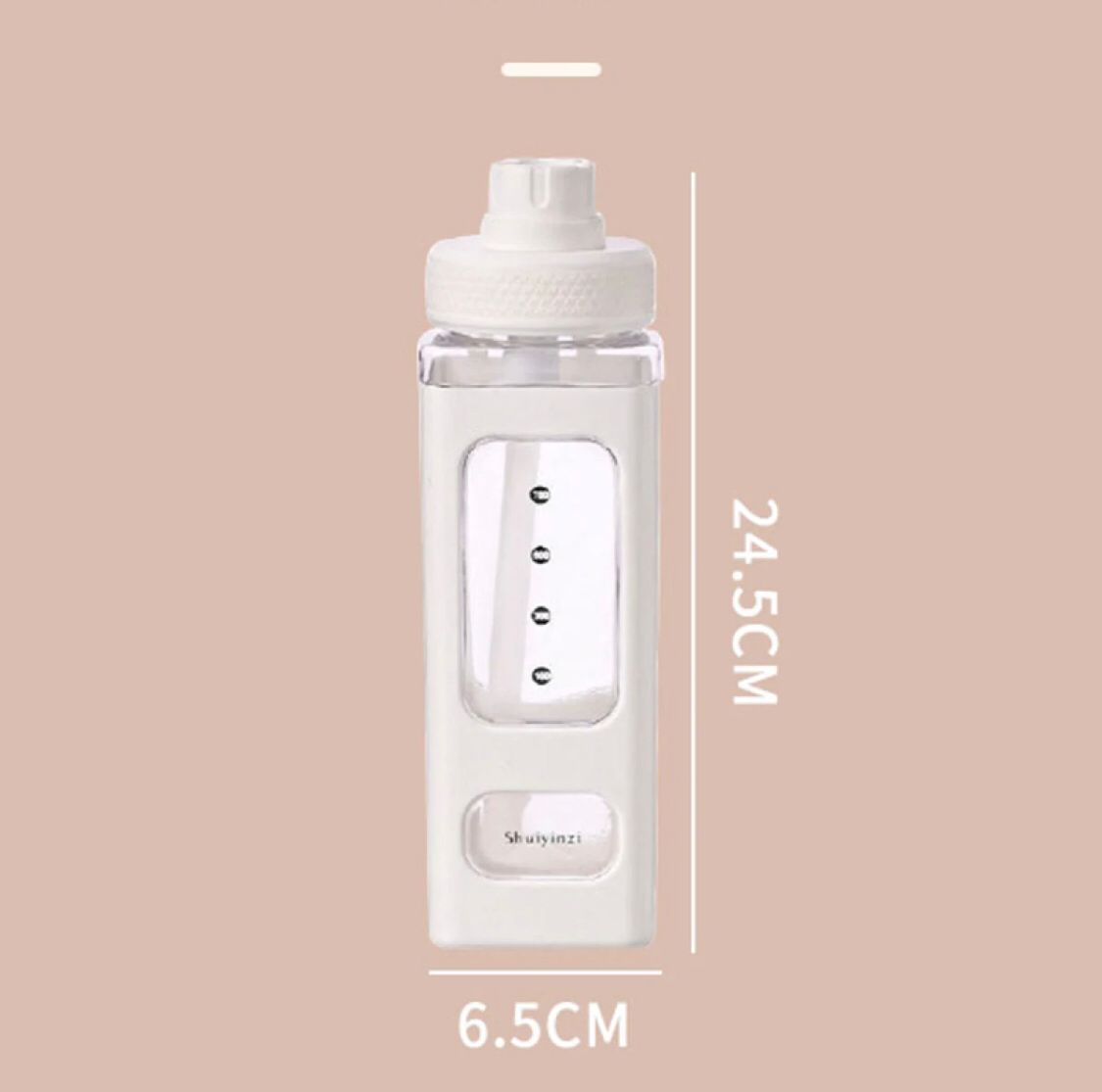 700/900ml Cute Bottle for Girls with Lid Straw Sticker Plastic Juice Milk Kawaii Tumbler Children SF Traders