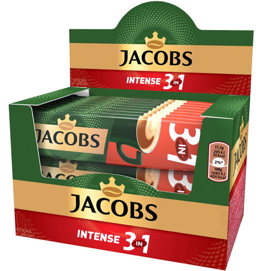 Jacobs Intense 3 in 1 Coffee Sachet