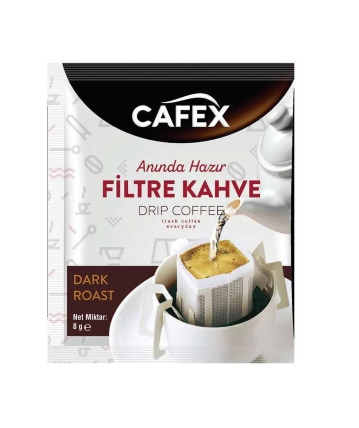 Cafex Filtre Coffee Drip Coffee Dark  Roast