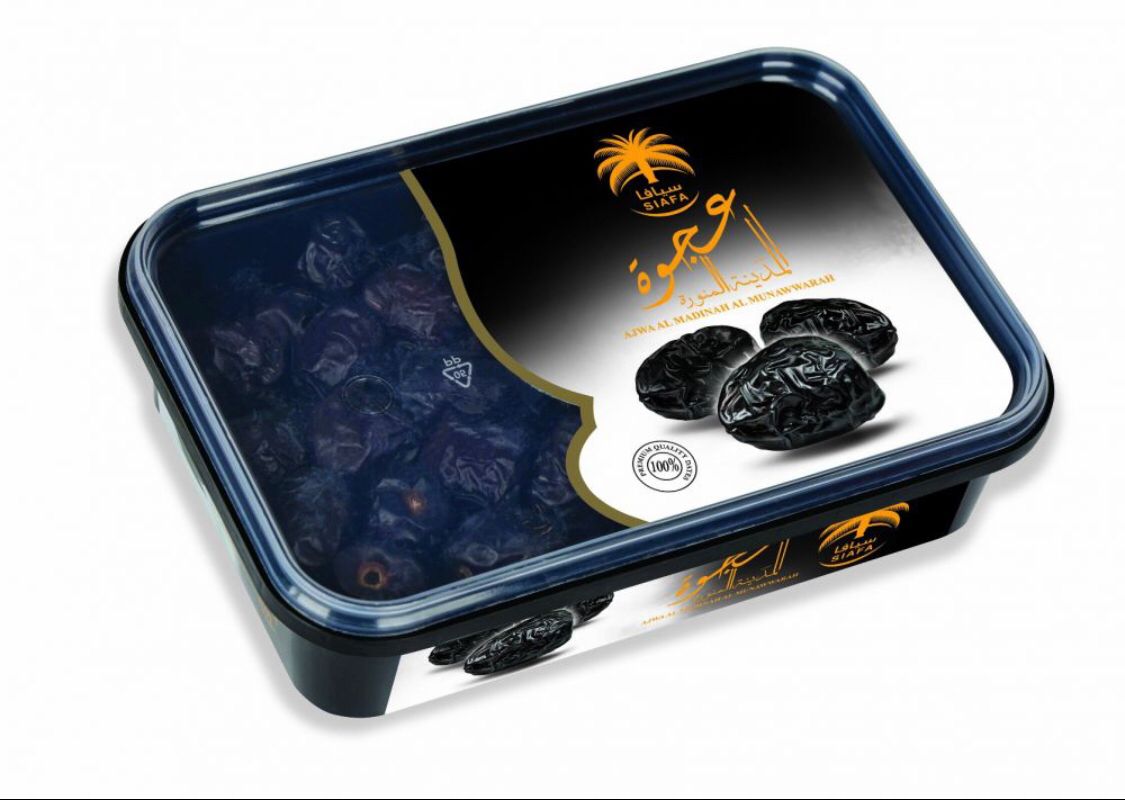 Big Size Pure AJWA Dates ( Ajwa Khajoor ) 1 KG Pack ( Saudi) SF Traders