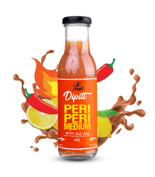 Dipitt Peri Peri Medium 300 ml SF Traders