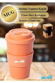 Splash 350 ml Travelling Mug Spout Cover Cup SF Traders