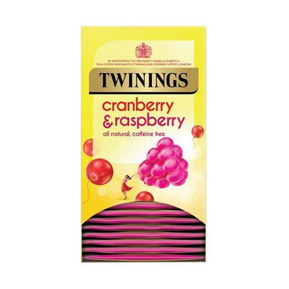 Twining's Fresh & Fruity Cranberry Raspberry & Elder flow 20s