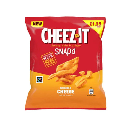 Cheez It Snapd Double Cheese Baked Snacks 65gm