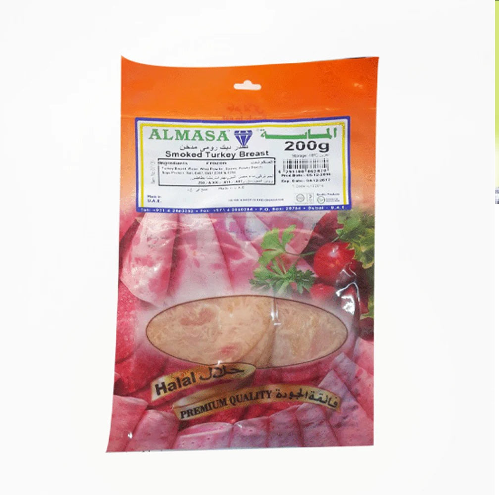 Almasa Smoked Turkey Breast Slices 200gm