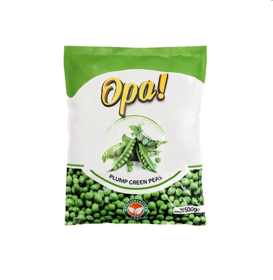 Opa Plump Green Peas 500gm