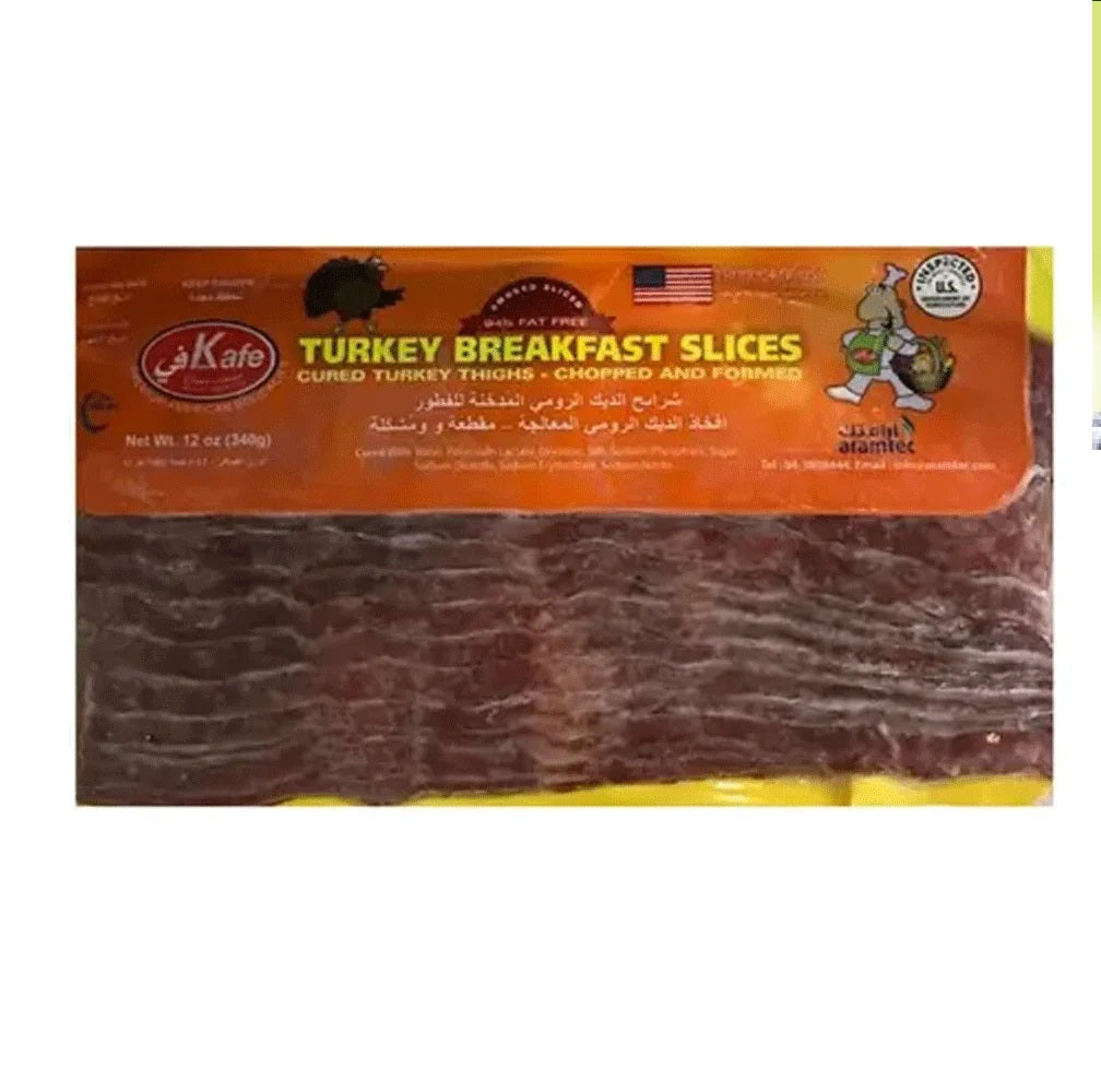 Kafe Turkey Breakfast Slices 340gm