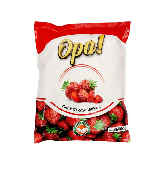 Opa Juicy Strawberries 500gm