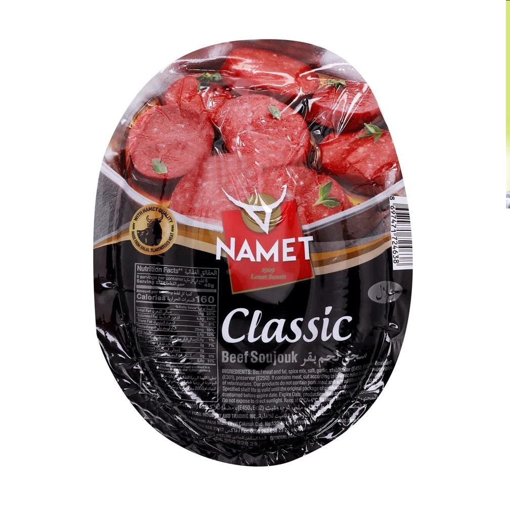 Namet Classic Beef Socuk 225gm