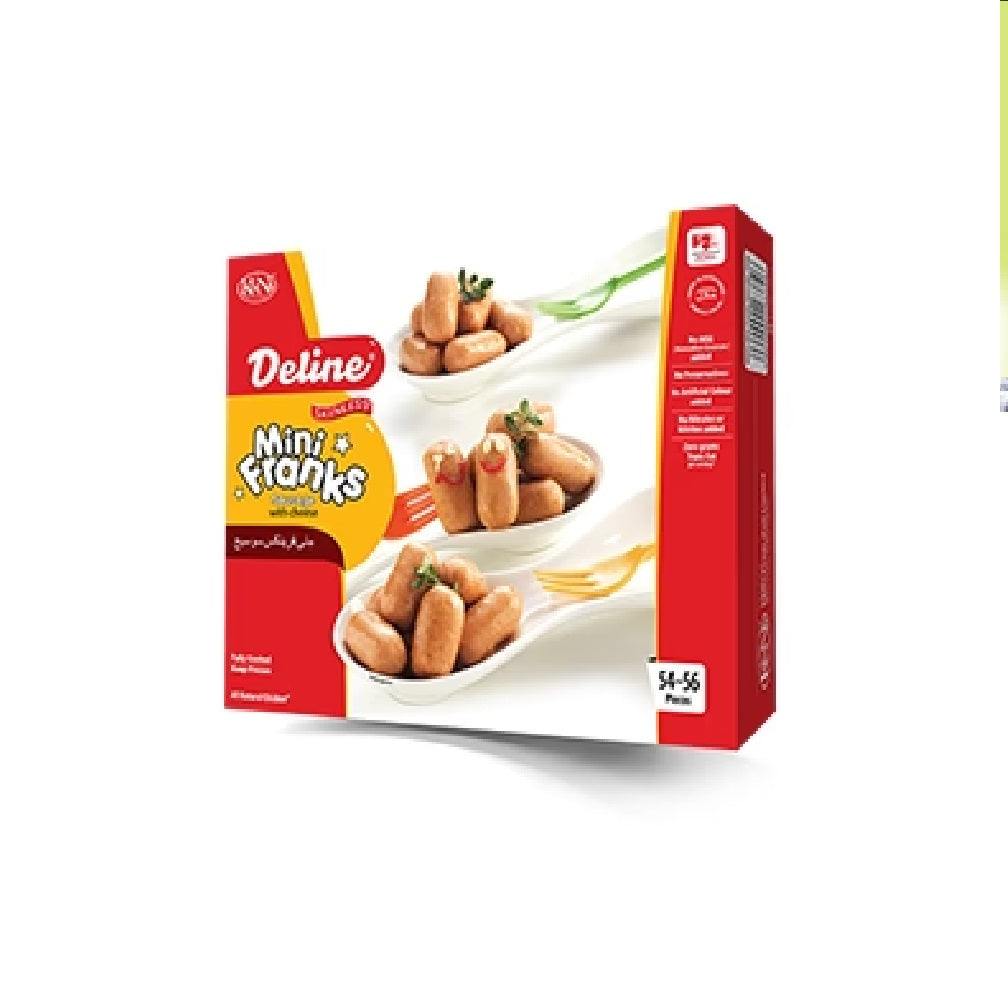 K&ns Mini Franks Sausage With Cheese 700gm