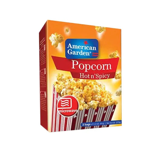 American Garden Hot'n Spicy Popcorn 237gm