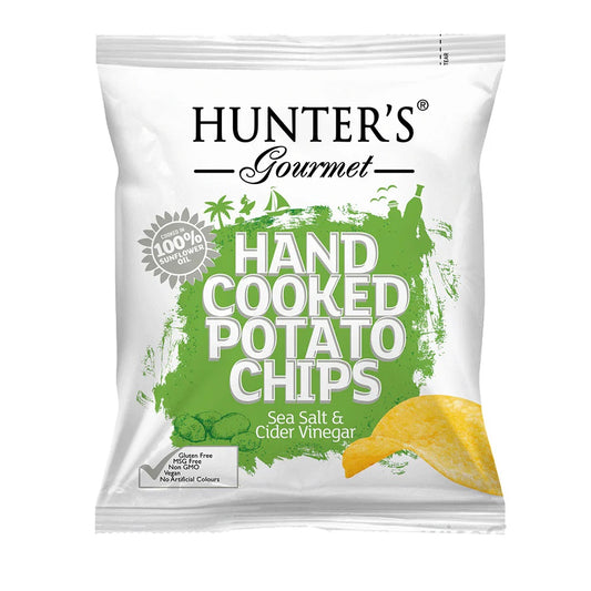 Hunter's Sea Salt & Cider Vinegar Chips 40g