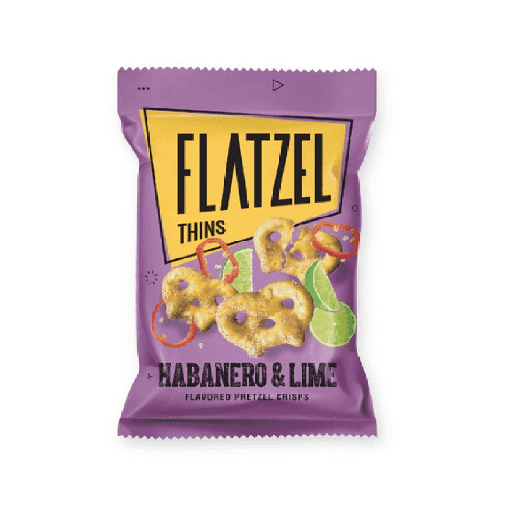 Flatzels Thins Habanero & Lime 65 Gm