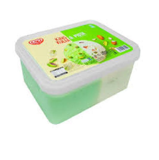 Walls King Kulfa & Pista Ice Cream Tub 1.4l