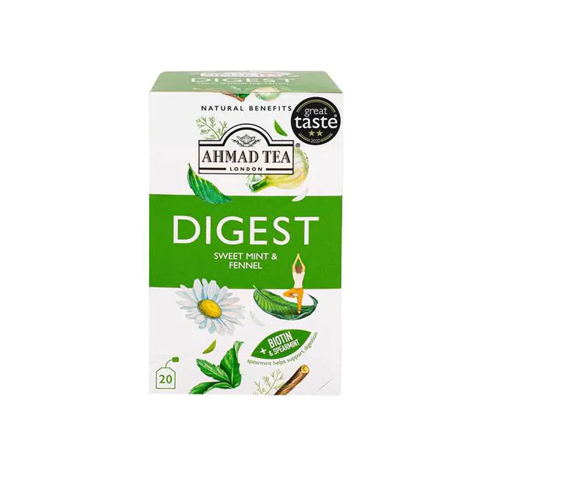 Ahmad Tea Digest Sweet Mint & Fennel 20s