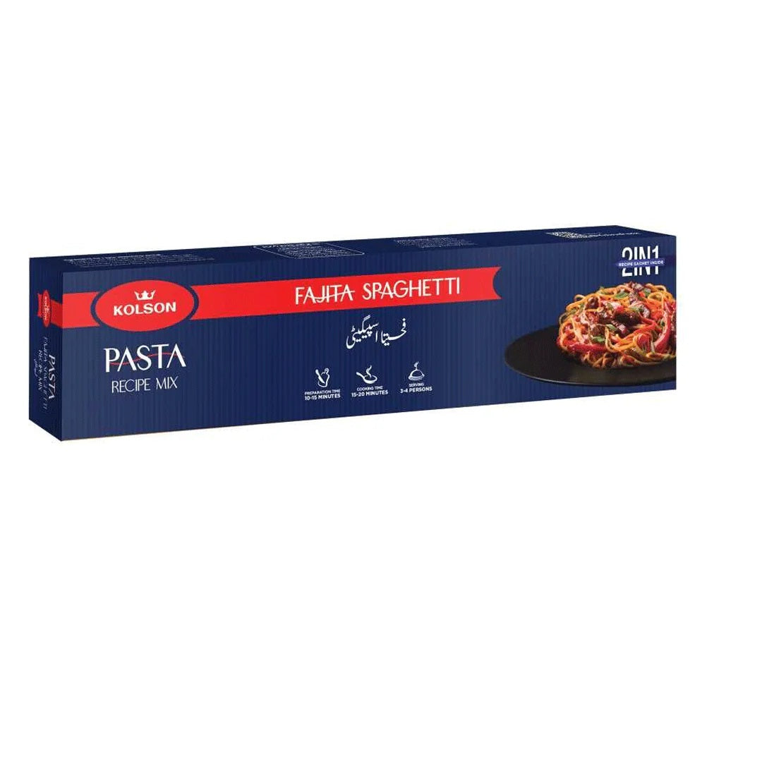 Kolson New Pasta Recipe Pack Fajita Spaghetti 250gm