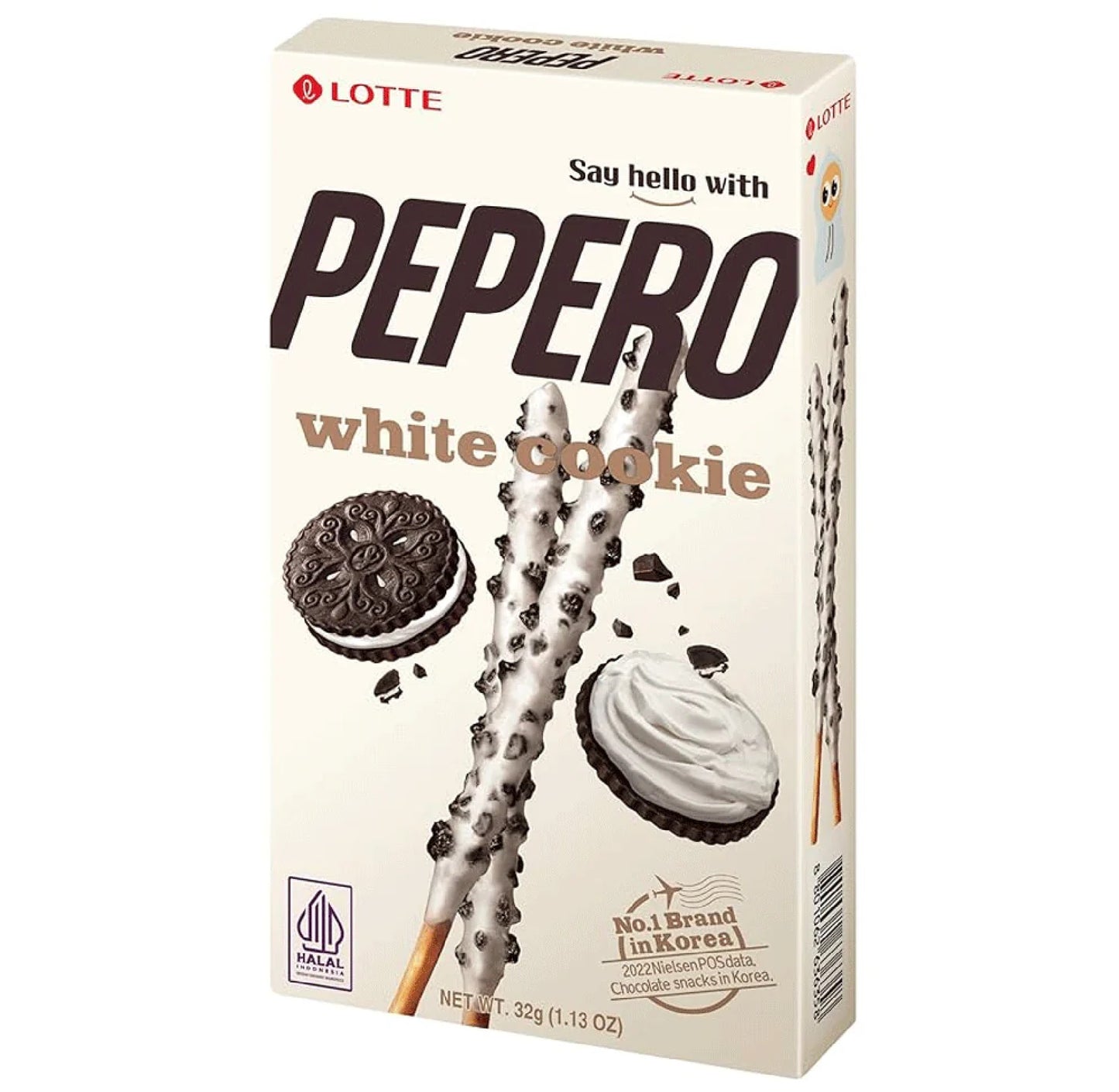 Lotte Pepero White Cookie 32Gm