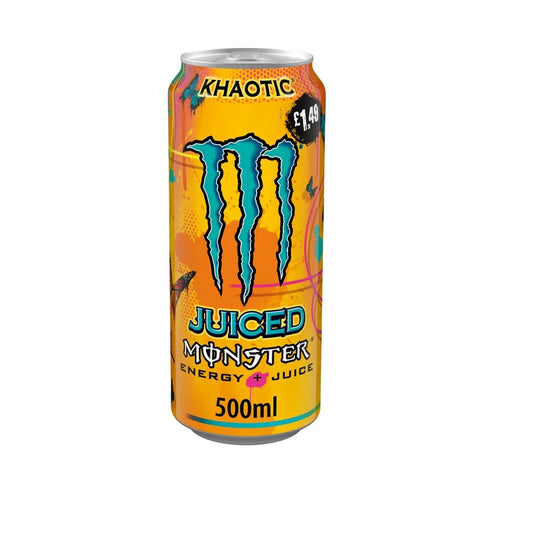 Monster Khaotic Energy+juice Drink Can 500ml