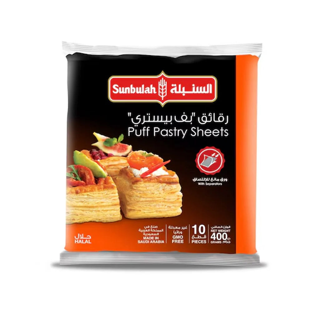 Sunbulah Puff Pastry Sheets 400g