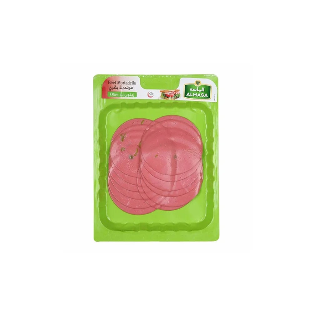 Almasa Beef Mortadella Olives 200g