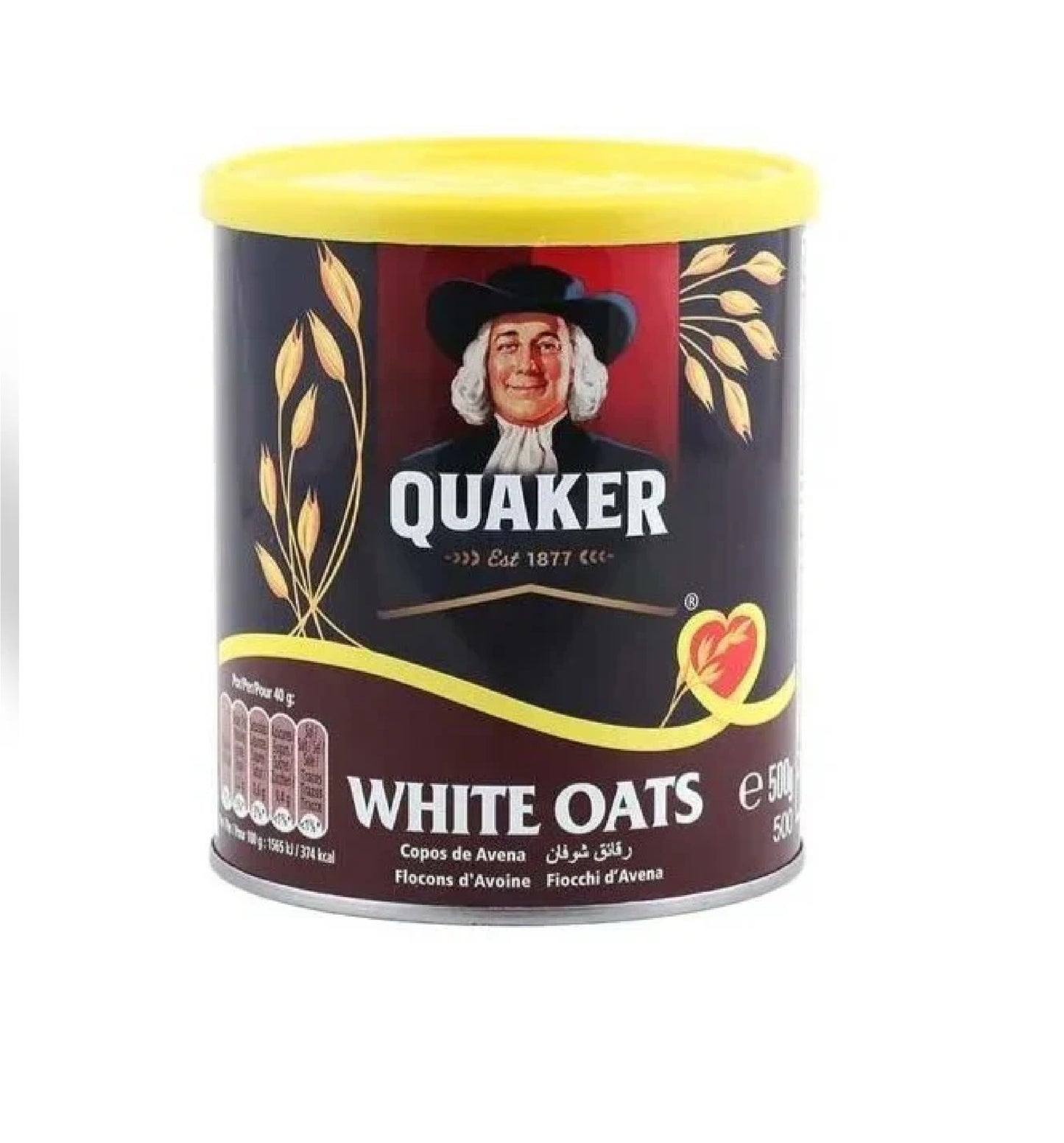 Quaker White Oats 500Gm