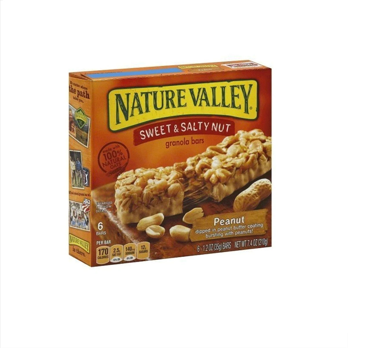 Nature Valley Peanut Granola Bars 210Gm