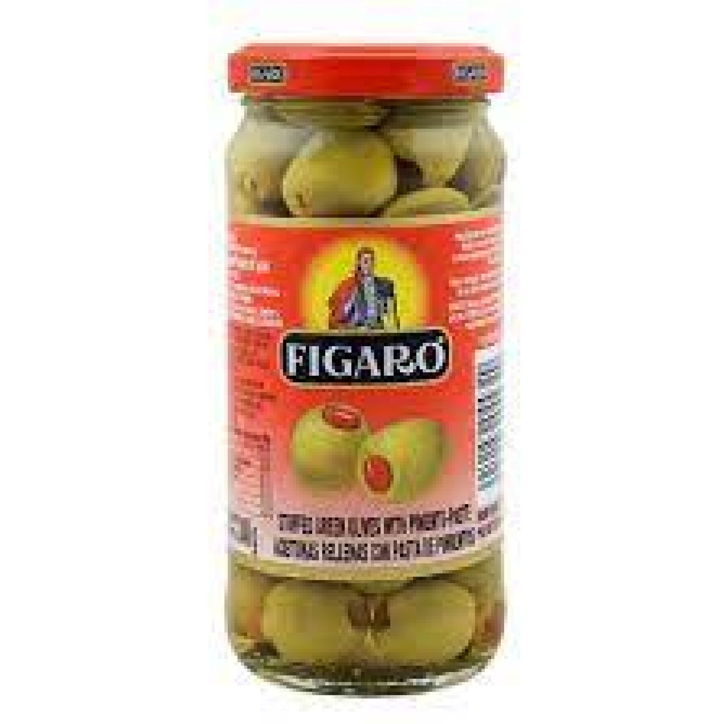 Figaro Olives Green Stuffed 240gm