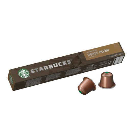 Starbucks House Blend Lungo Coffee Intensity (8) 57Gm