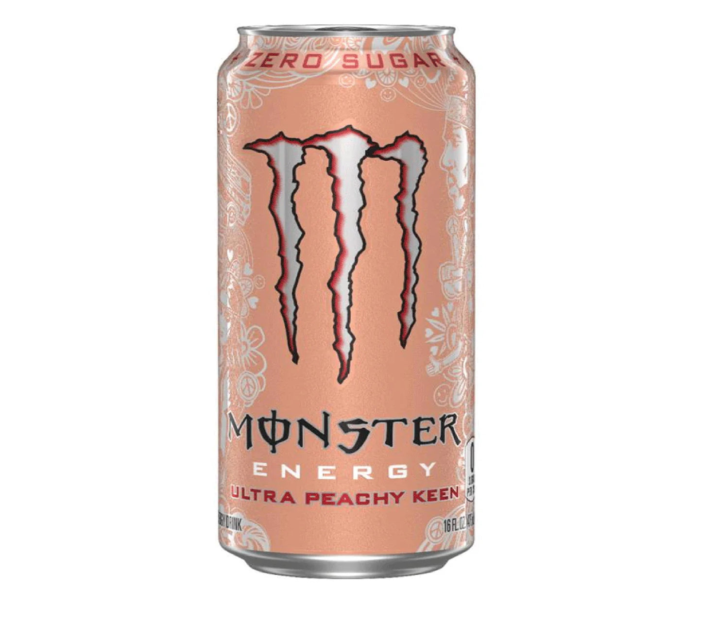 Monster Energy Ultra Peachy Keen Zero Sugar Can 500ml