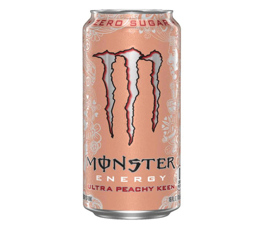 Monster Energy Ultra Peachy Keen Zero Sugar Can 500ml