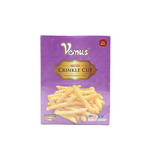 Venus Fries Crinkle Cut 500gm