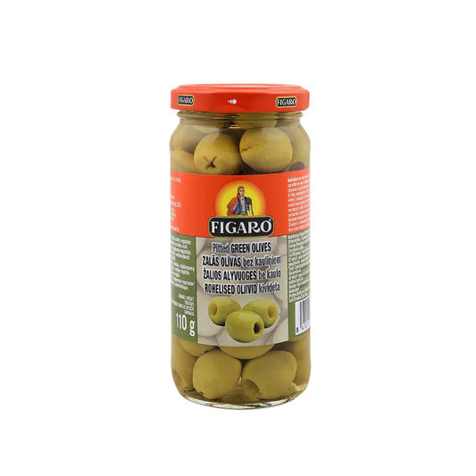 Figaro Olives Green Pitted 240gm