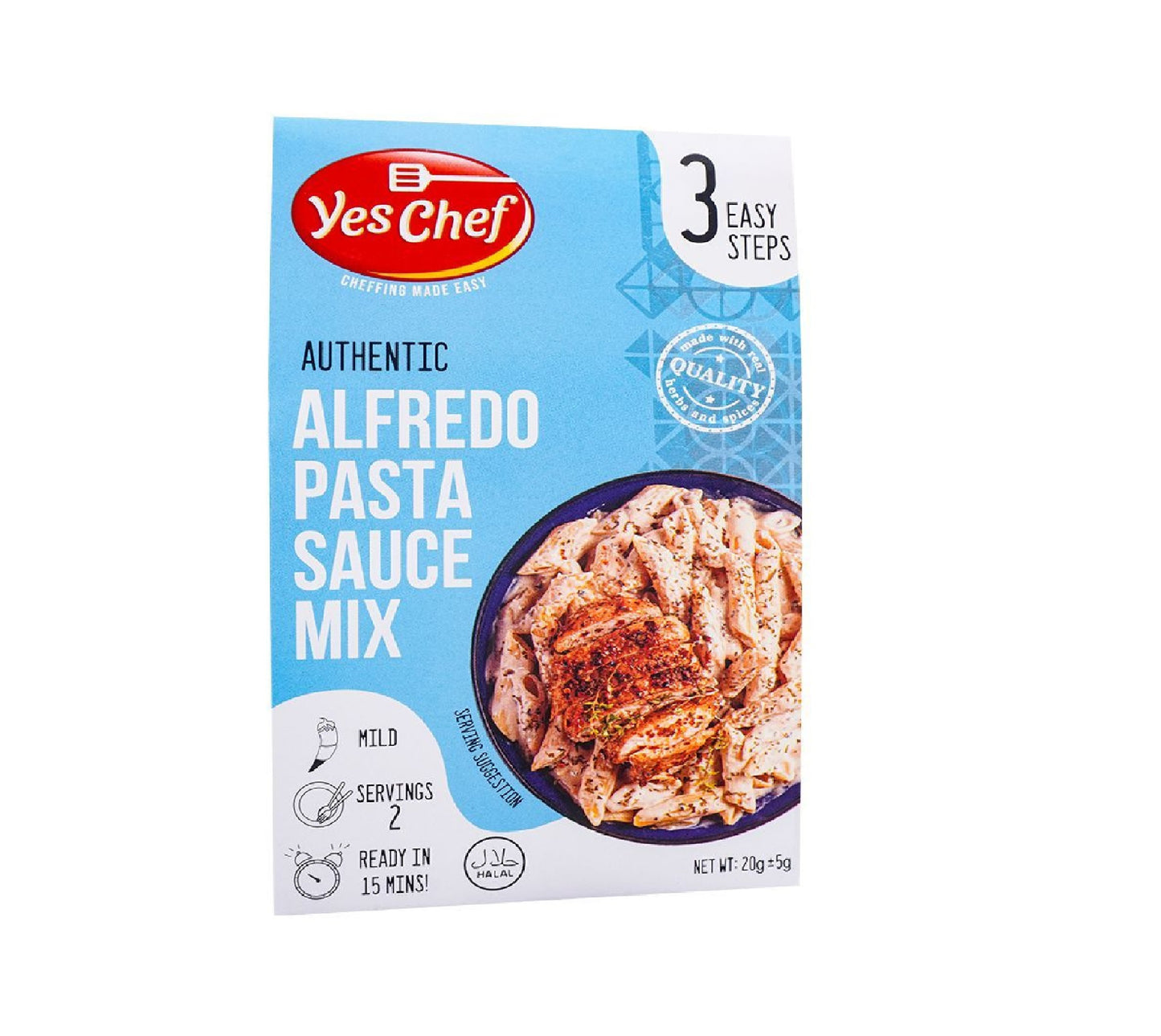 Yes Chef Alfredo Pasta Sauce Mix