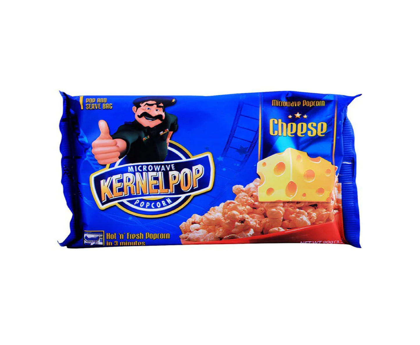 Kernel Pop Popcorn Cheese 80Gfm