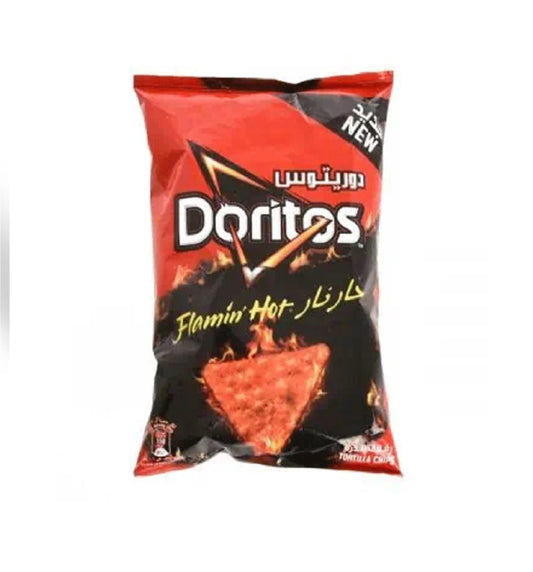 Doritos Flamin Hot Tortilla Chips 48GM