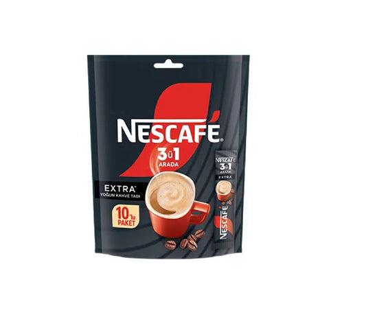 Nescafe Extra strong 3 in 1 Pack of 10 Sachets