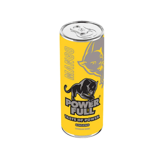 Power Full Mango Ginseng Drink Can 250ml