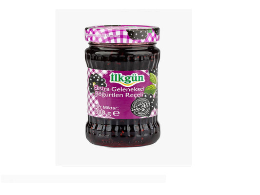 Ilkgun Blackberry Jam 380 gm 45% Fruits Turkiye