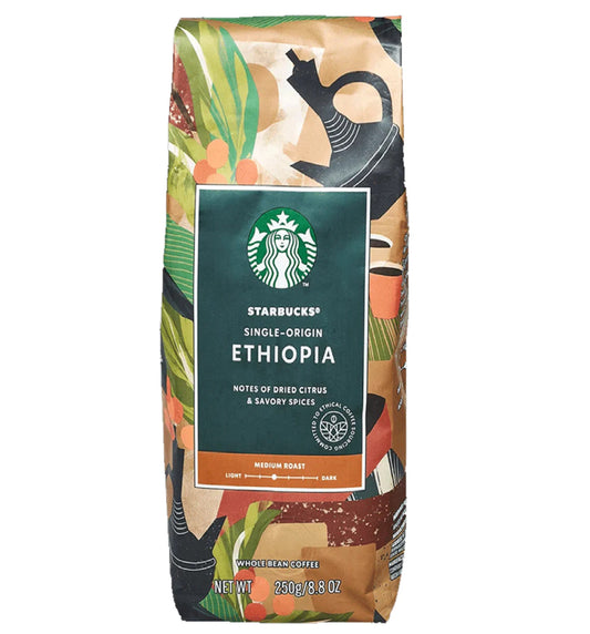 Starbucks Ethiopia Medium Roast Whole Beans 250Gm