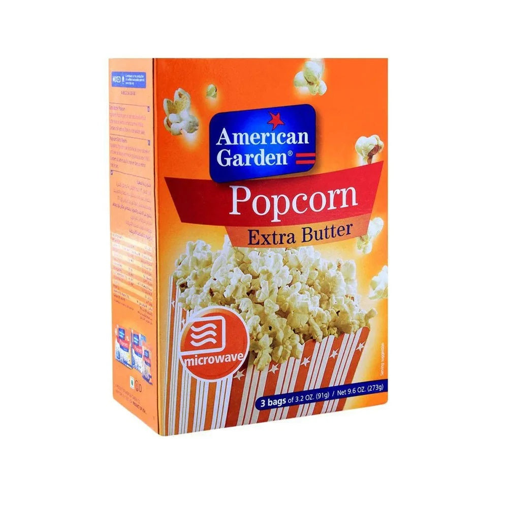 American Garden Popcorn Extra Butter 273gm