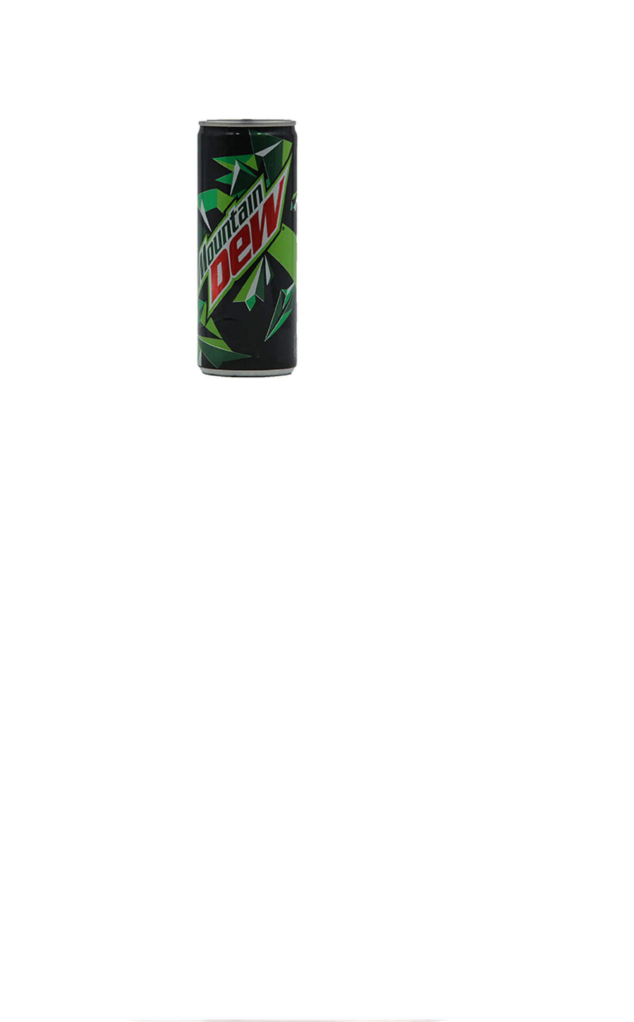 Mountain Dew Can 250ml Slim