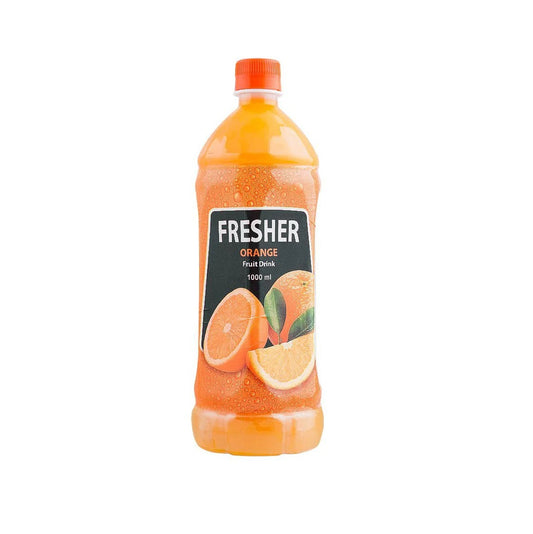 Fresher Orange Fruit Drink 1000ml Bottle