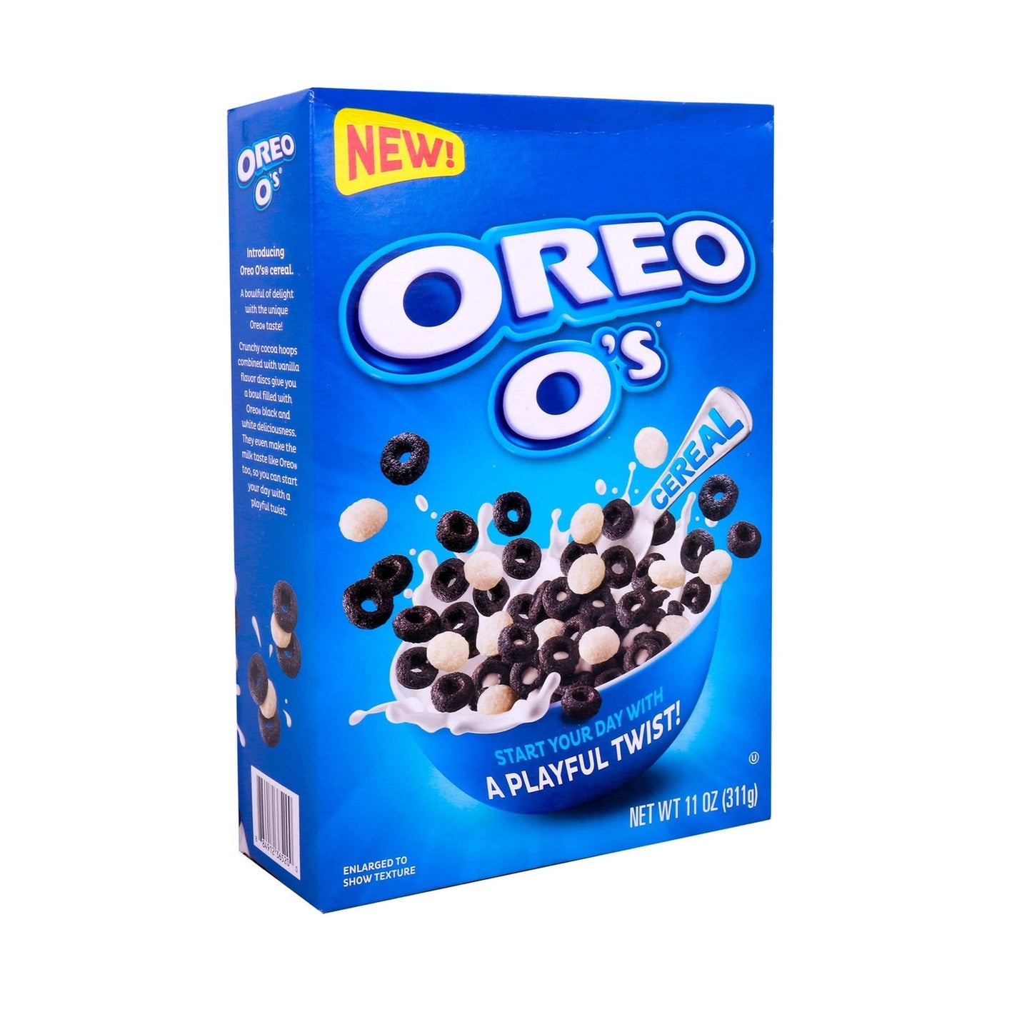 Oreo O's Chocolate Hoop and Vanilla Flavour Breakfast Cereal, 311g Imported