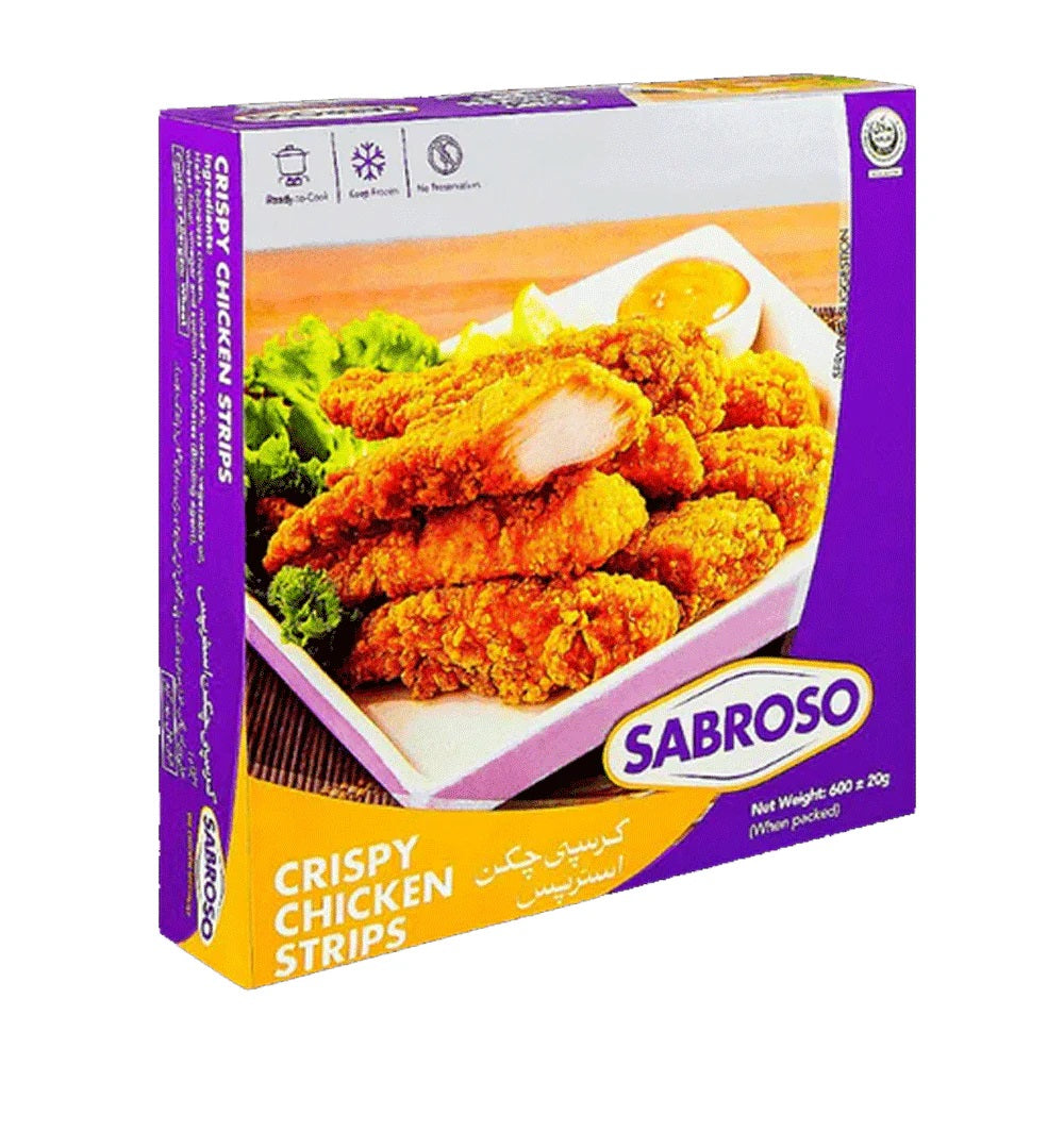 Sabroso Crispy Chicken Strips 600gm
