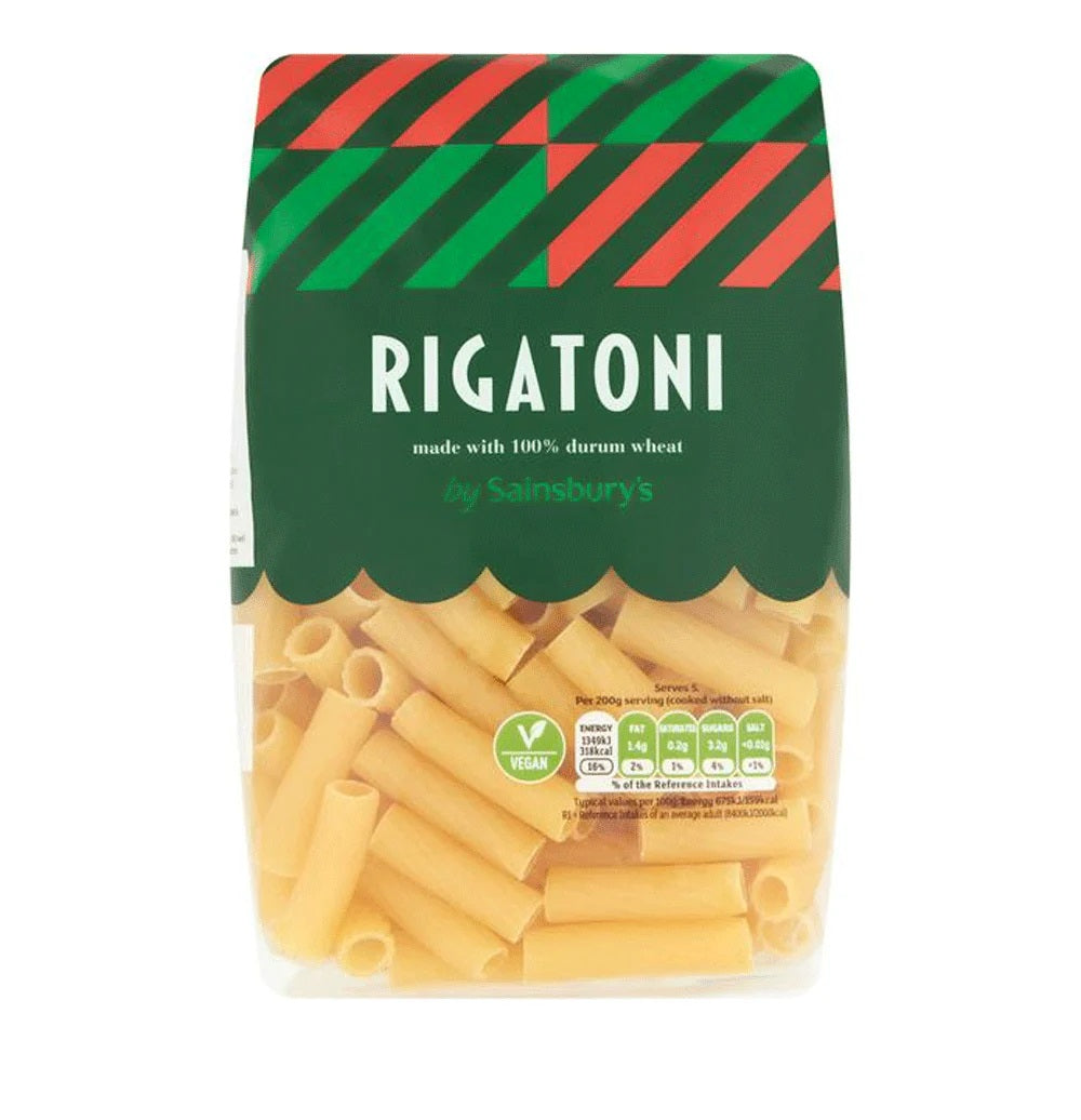 Sainsbury's Rigatoni Pasta 500gm
