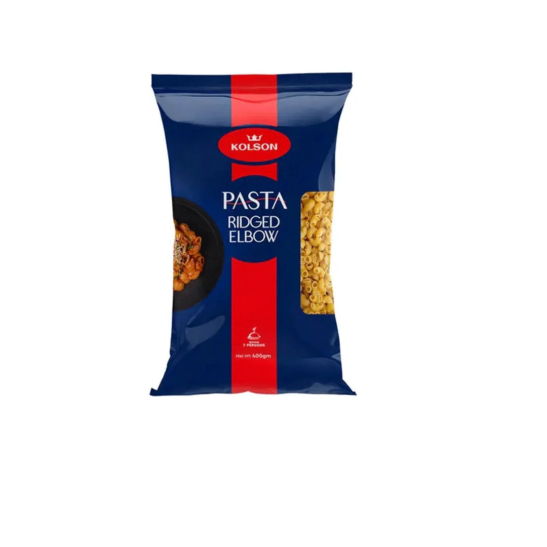 Kolson Ridged Elbow Pasta 400gm