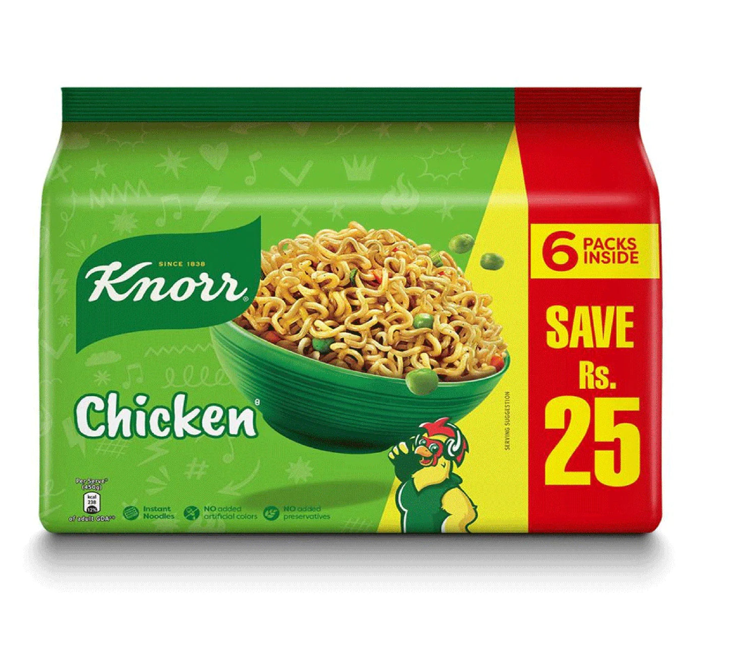 Knorr Family Pack Chicken Noodle 200Gm